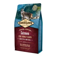 Carnilove Cat Grain Free Salmon Adult Sensitive&Long Hair
