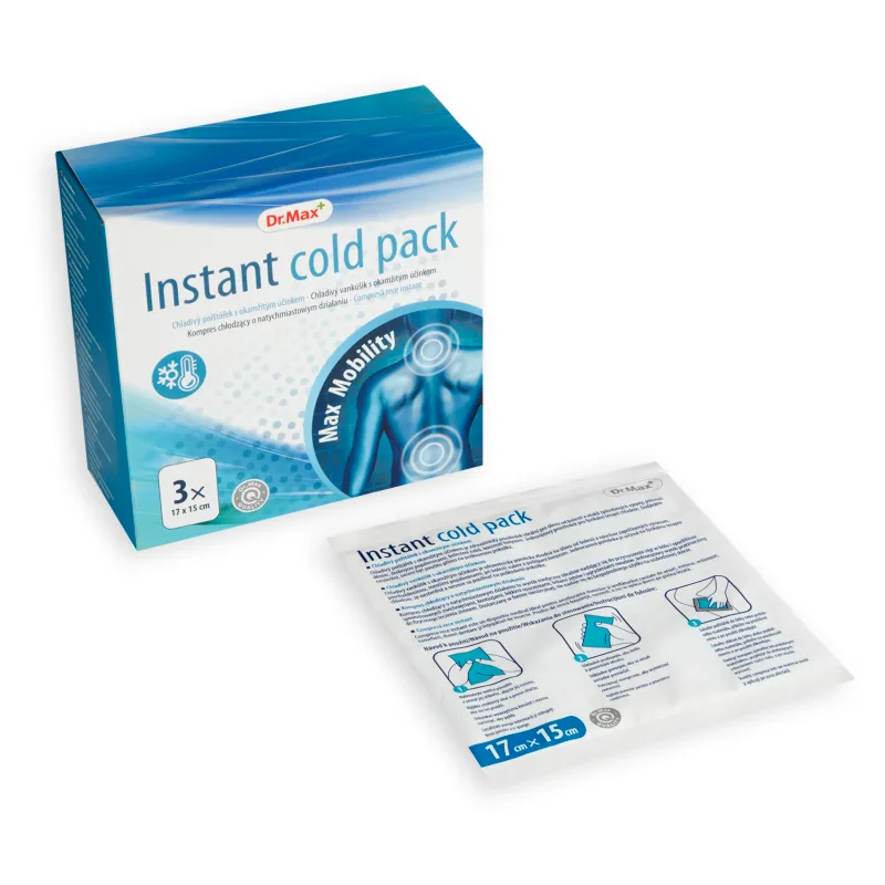 Dr. Max Instant cold pack 1×3 ks, chladivý vankúšik