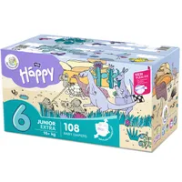 BELLA HAPPY Plienky jednorazové 6 Junior Extra (16 kg+) 108 ks - Big TOY BOX