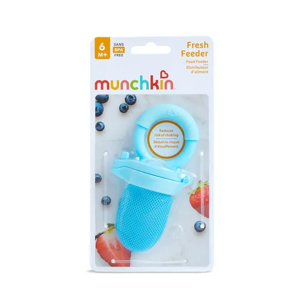 Munchkin Kŕmiaca sieťka na ovocie - viac farebných variant 1×1 ks, sieťka do kúpeľa