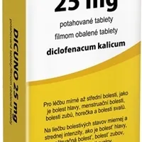 DICUNO 25 mg filmom obalené tablety