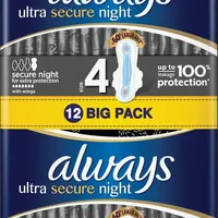 Always Ultra Duo 12ks Night Extra Protection