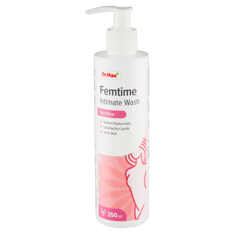 Dr. Max Femtime Intimate Wash Sensitive 1×250 ml, umývací gél na intímnu hygienu
