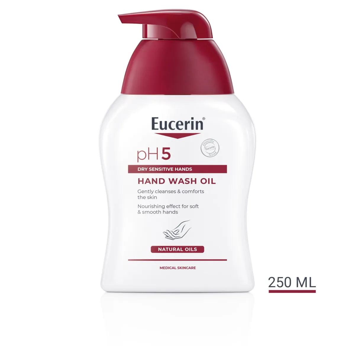 Eucerin pH5 Umývací olej na ruky, 250 ml 1×250 ml, umývací olej