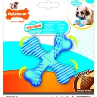 Nylabone Healthy Edibles Puppy Teething X Bone Beef S