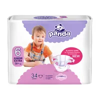 BELLA PANDA Plienky jednorazové 6 Junior extra (16 kg+) 34 ks