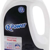 Q Power prací gél 25PD Čierne prádlo