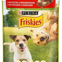 FRISKIES ADULT Dog 1x100g - s hovädzím a so zemiakmi v šťave