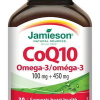 JAMIESON Koenzým Q10 s Omega-3 30cps.