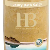 HB Luxusná soľ do kúpeľa, žltá