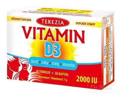 TEREZIA Vitamín D3 2000 IU