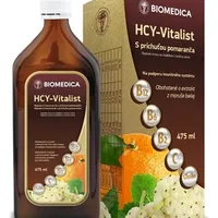 Biomedica HCY-Vitalist Sirup s príchuťou pomaranča