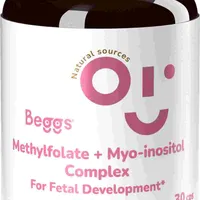 Beggs Methylfolate + myo-inositol COMPLEX 30 cps