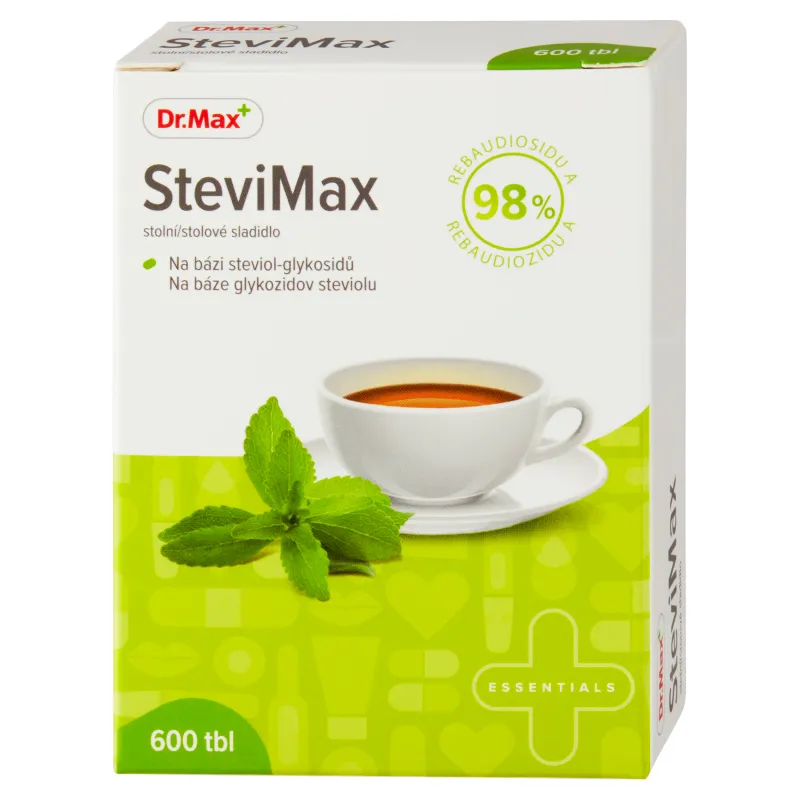 Dr. Max SteviMax 1×600 tbl, sladidlo