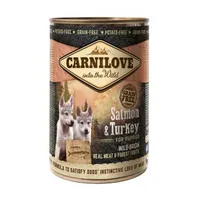 Carnilove Konzerva Wild Meat Salmon&Turkey Puppies 400g