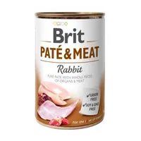 Brit Konzerva Paté & Meat Rabbit 400g