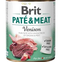 Brit Konzerva Paté & Meat Venison 800g