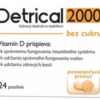 Detrical 2000 Vitamín D s príchuťou pomaranč