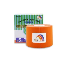 Temtex kinesio tape Classic, oranžová tejpovacia páska 5cm x 5m