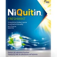 NiQuitin Freshmint 4 mg liečivé žuvačky