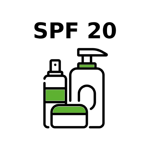 Krémy, spreje a oleje SPF 20