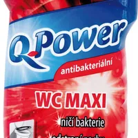 Q Power WC čistič  Maxi Antibacterial