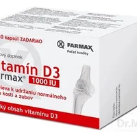 FARMAX Vitamín D3 1000 IU