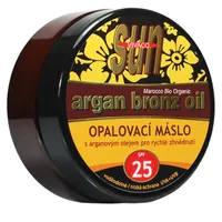 VIVACO SUN ARGAN BRONZ opaľovacie maslo SPF25 s argánovým olejom