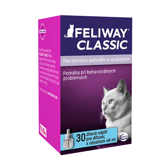 Feliway Classic náhradná náplň pre mačky, 48 ml