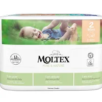 Moltex Pure & Nature Plienky Mini 3-6 kg