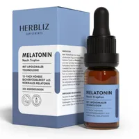 Melatonín lipozomálne kvapky na spanie 10ml HERBLIZ