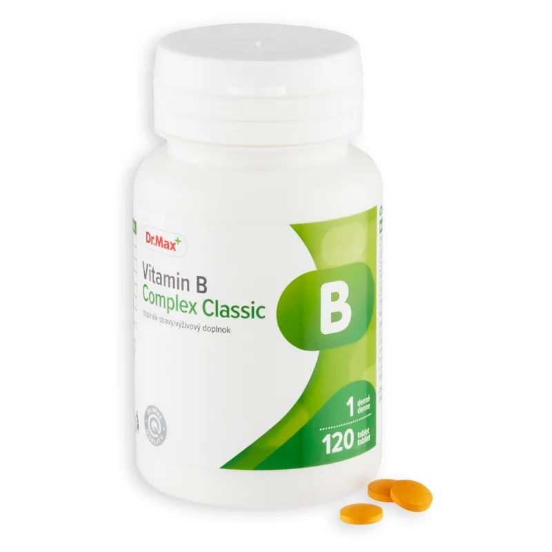 Dr. Max Vitamin B Complex Classic 1×120 tbl, výživový doplnok