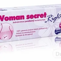 Woman secret RIGHT TIME ovulačný test