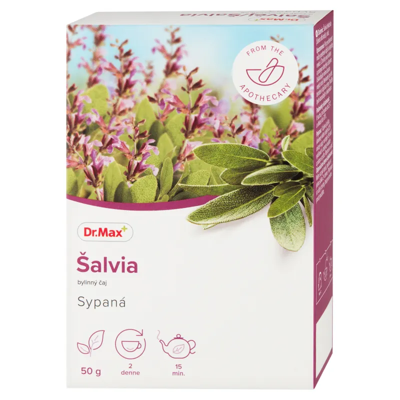 Dr. Max Šalvia 1×50 g, bylinný čaj, sypaný