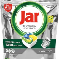 Jar Platinum Plus All In One Kapsuly Do Umývačky Riadu, Citrón, 42 Kapsúl