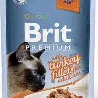 Brit Kapsička Prem Cat Delic Fillets In Gravy With Turkey