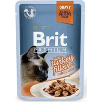 Brit Kapsička Prem Cat Delic Fillets In Gravy With Turkey