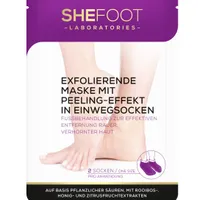 SheFoot Exfoliačné ponožky s peelingovým účinkom
