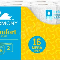 Harmony Comfort White toaletný papier 2 vrstvy