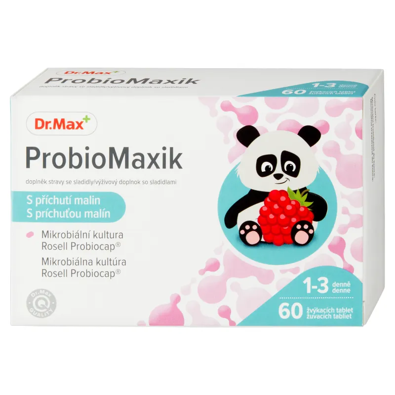 Dr. Max ProbioMaxik 1×60 tbl, cmúľacie tablety