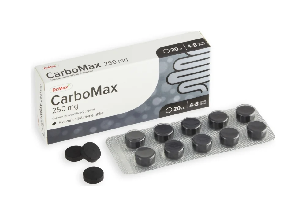 Dr. Max CarboMax 250 mg 1×20 tbl, výživový doplnok