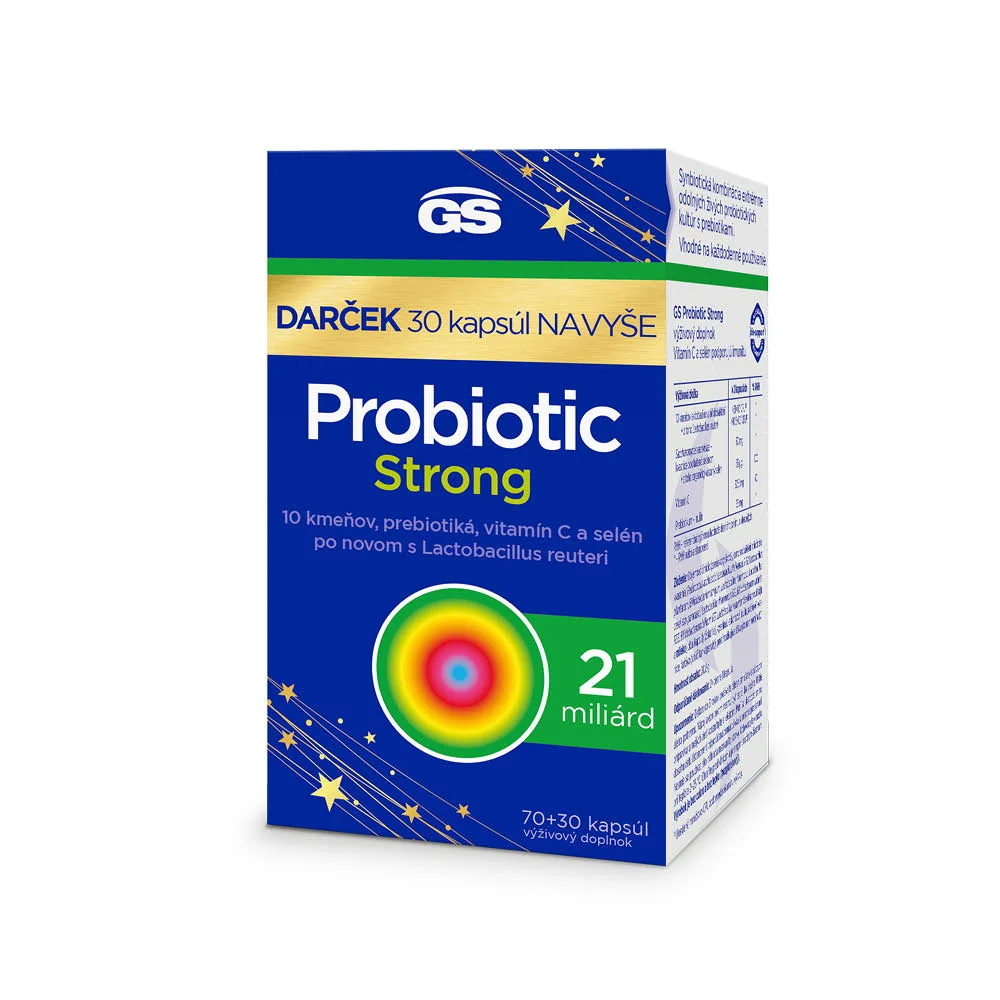 GS Probiotic Strong 1×100 tbl, výživový doplnok