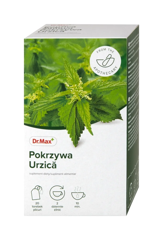 Dr. Max Žihľava 1×30 g, bylinný čaj, v nálevových vrecúškach, 20×1,5 g