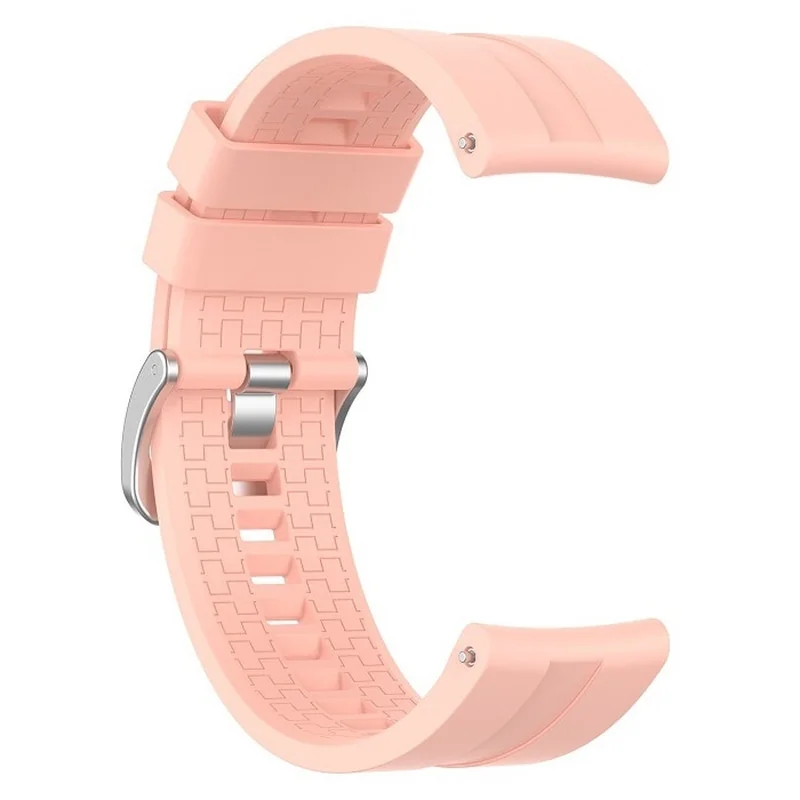 BStrap Silicone Cube remienok na Huawei Watch GT2 Pro, sand pink