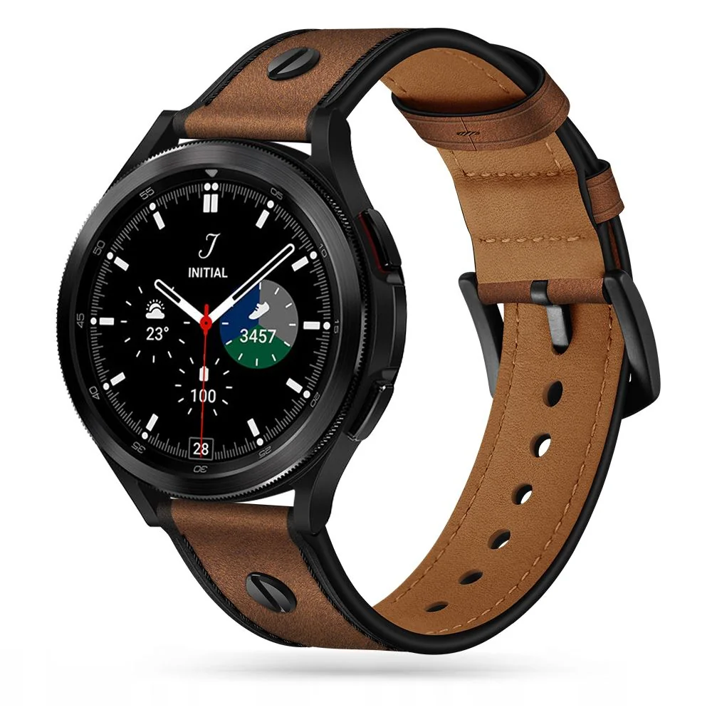 Tech-Protect Screwband remienok na Samsung Galaxy Watch 4 / 5 / 5 Pro / 6, brown