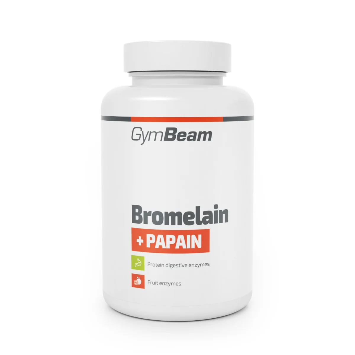 GYMBEAM Bromelain Papain 1×90 cps, výživový doplnok