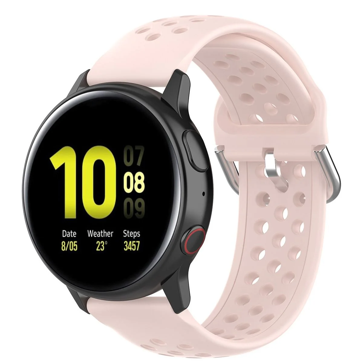 BStrap Silicone Dots remienok na Garmin Venu 2 pink