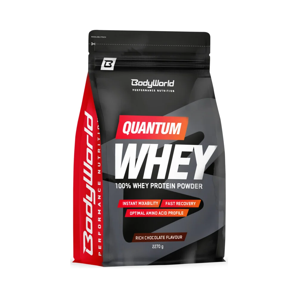 BodyWorld Quantum Whey Protein 2270 g vanilka