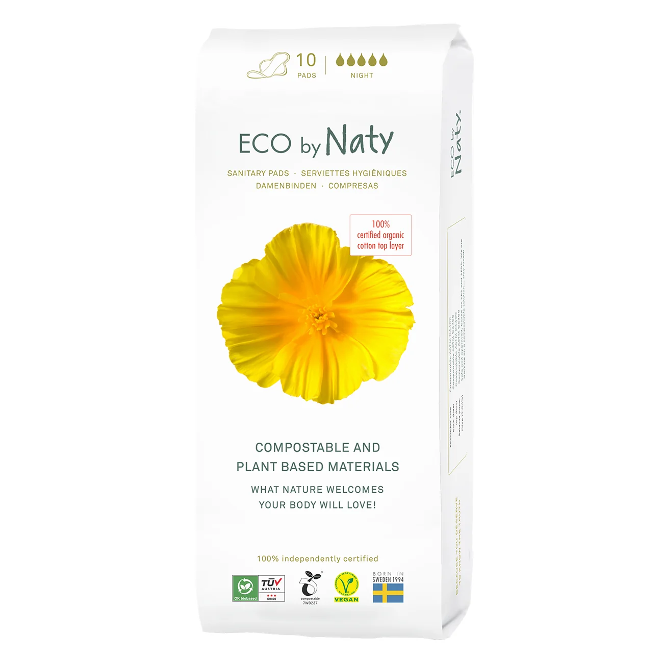 Eco by Naty Dámske vložky noční