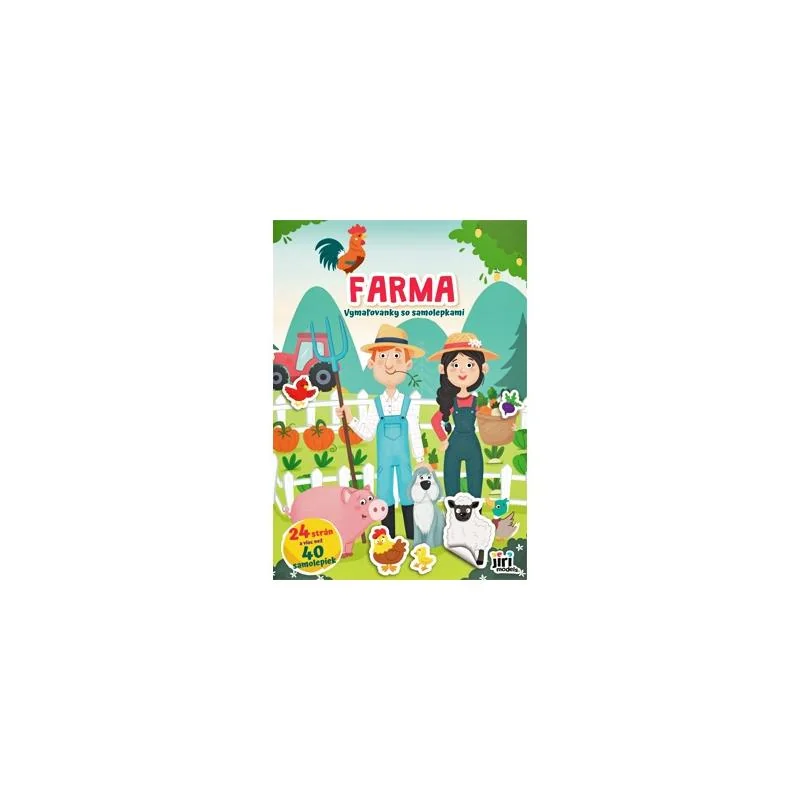 Farma - omaľovánky so samolepkami , 25J2817-6